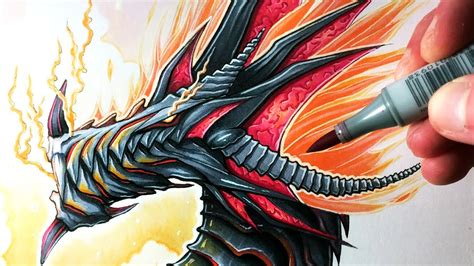 Do you love dragons as much as we do? Let's Draw a FIRE DRAGON - FANTASY ART FRIDAY - YouTube