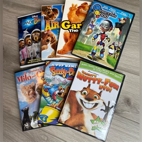 Disney Media Lot Of 7 Dvds Disney Dreamworks Warner Brothers Poshmark