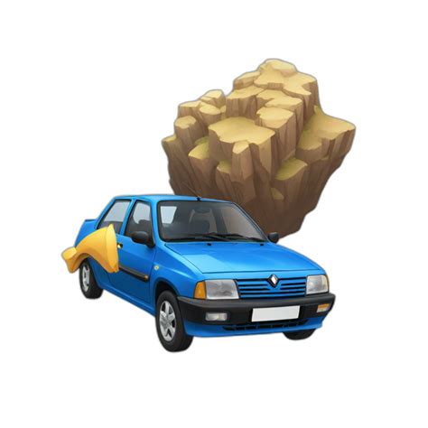 Climber Up Of A Cliff Ai Emoji Generator