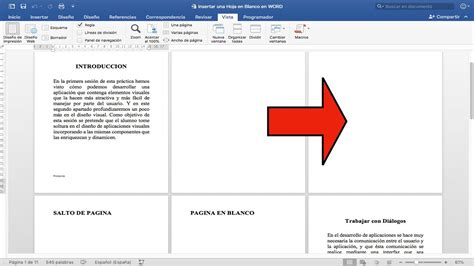 Como Insertar Una Hoja En Blanco En Word Youtube