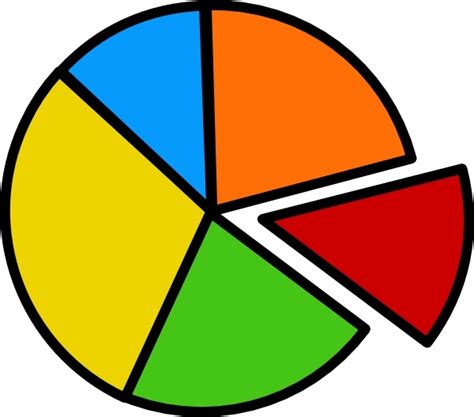 Pie Chart Clip Art Vectors Graphic Art Designs In Editable Ai Eps