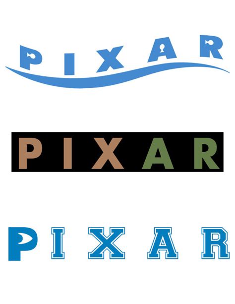 Disney Pixar Logos On Behance