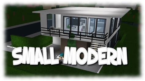 Roblox Bloxburg Small Modern Houses