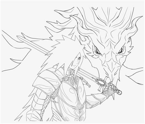 Madara S Susanoo Coloring Page Anime Coloring Pages