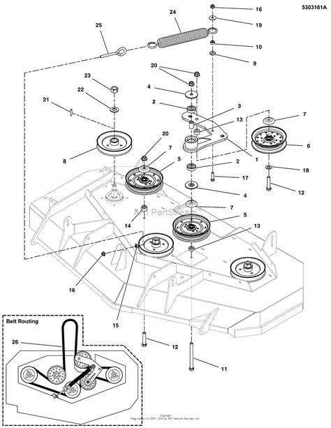 Snapper Zero Turn Belt Diagram