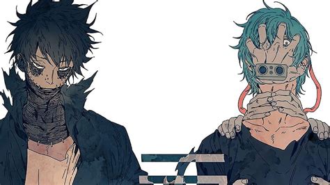 Dabi And Tomura Shigaraki My Hero Academia Boku No Hero Academia Dabi