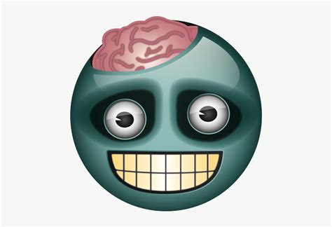 Emoji Brain Hd Png Download Kindpng