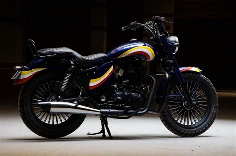 Essential elements of a big (formerly) british single? This Royal Enfield Classic 350 'Zafiro' will regenerate ...