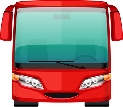 Download Red Bus Png Clipart Png Image With No Background