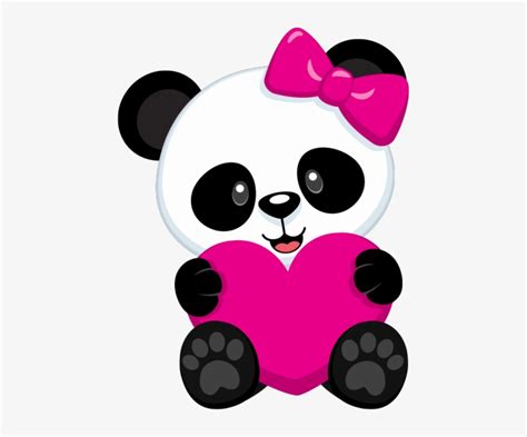 Panda Clipart Black White