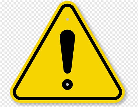 Warning Sign Safety Hazard Symbol Exclamation Mark Angle Triangle