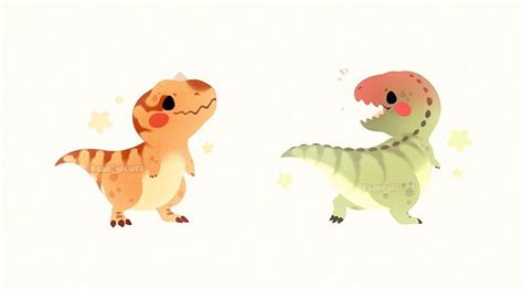 Twitter Cute Animal Drawings Kawaii Cute Kawaii Drawings Dinosaur