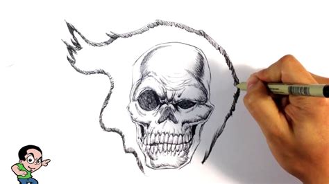 AWESOME Ghost Rider - Speed Drawing - Easy Drawings - YouTube