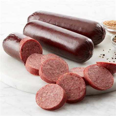 signature beef summer sausage hickory farms