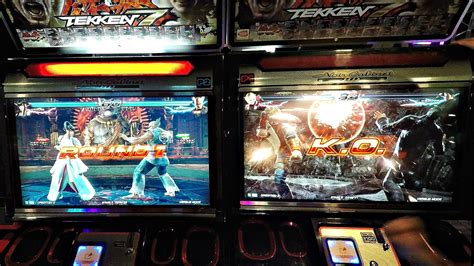 Piper And El Play Tekken 7 Arcade Game At The Same Time Side By Side