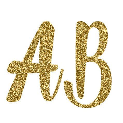 Gold Font Clipart Gold Glitter Alphabet Gold Alphabet Wedding