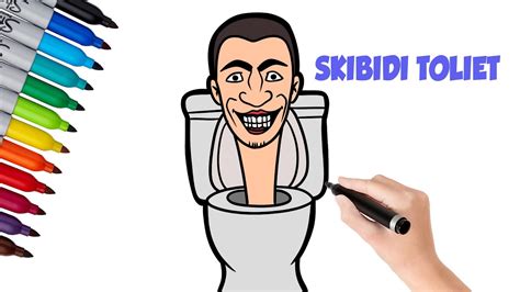 How To Draw Skibidi Toilet Step By Step Tutorial For All Ages YouTube