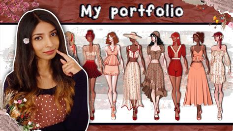 Follow My Fashion Design Portfolio To Get Your First Job Youtube