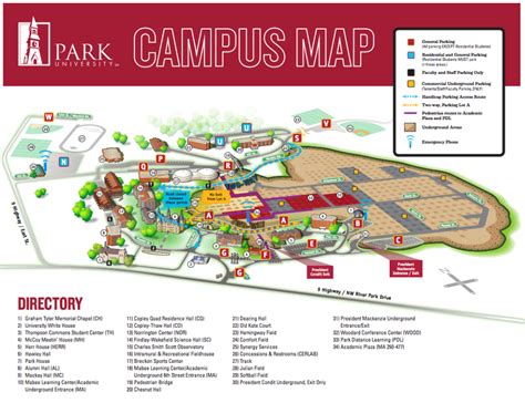 Green River College Campus Map