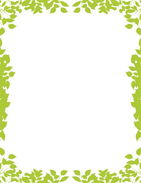 Leaves Frame Png 12162745 PNG