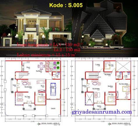 Desain Rumah Mewah Modern 2 Lantai Jasa Desain Rumah