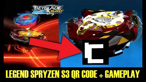 Beyblade Burst Legend Spryzen Qr Code Green