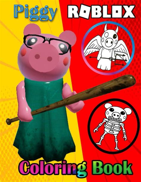 Buy Piggy Roblox Coloring Book Awesome Coloring Book For Kids With