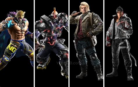 The Full Tekken 8 Roster All Tekken 8 Characters Tekken 8