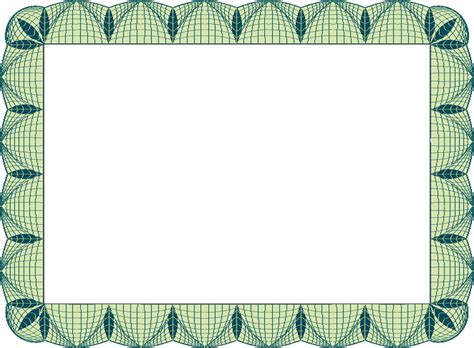 Certificate Border Template Clipart Best