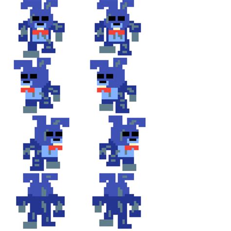 My Bonnie Sprites For Upcoming Game Fivenightsatfreddys