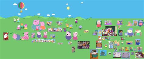 Image All Peppa Pig Characters V16 Peppa Pig Fanon Wiki