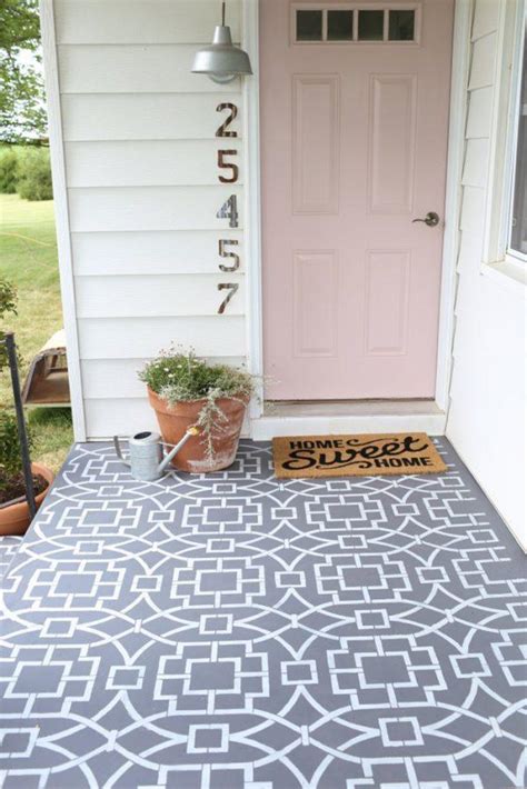 Porch Perfection Creative Floor Paint Ideas