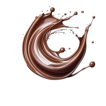 Realistic Chocolate Splash Chocolate Splash Melted PNG Transparent