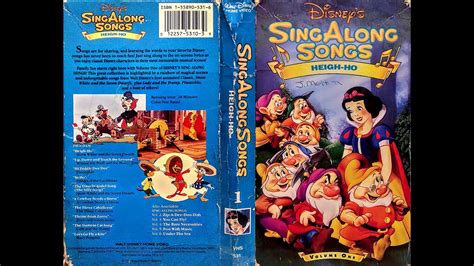 Disney Sing Along Songs Vhs Vetmyte