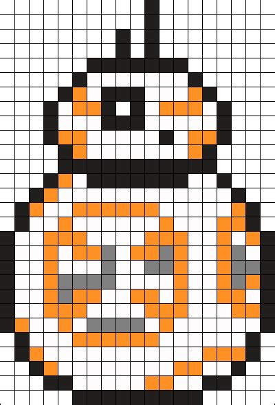 Grid Baby Yoda Grid Star Wars Pixel Art Maryandbendy