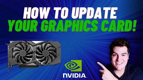 How To Update Your Graphics Card Nvidia Youtube