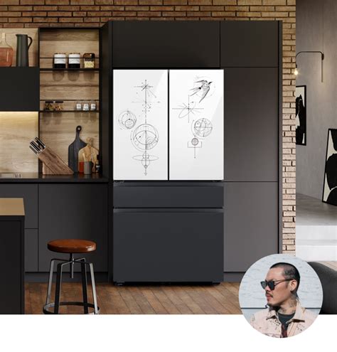 Mybespoke Create Your Own Personalized Fridge Panels Samsung Us