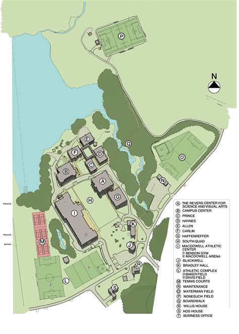 Directions And Campus Map The Rivers School Conservatory