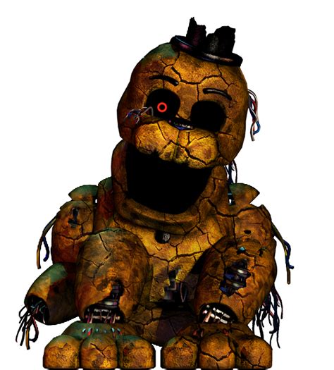 Withered Withered Golden Freddy By Danimatronicspeedyt On Deviantart