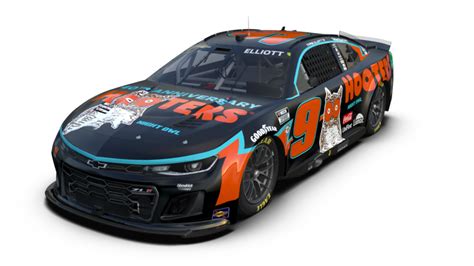 First Look See The 2023 No 9 Hooters Chevrolet Of Chase Elliott