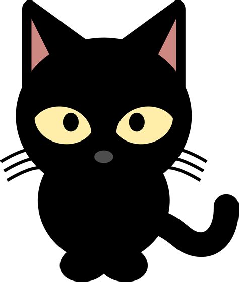 Cartoon Black Cat