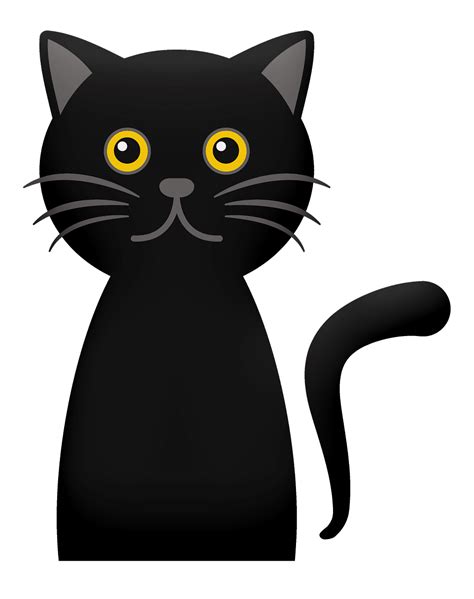 Black Cat Kitten Clip Art Png 1181x715px Cat Black Black And