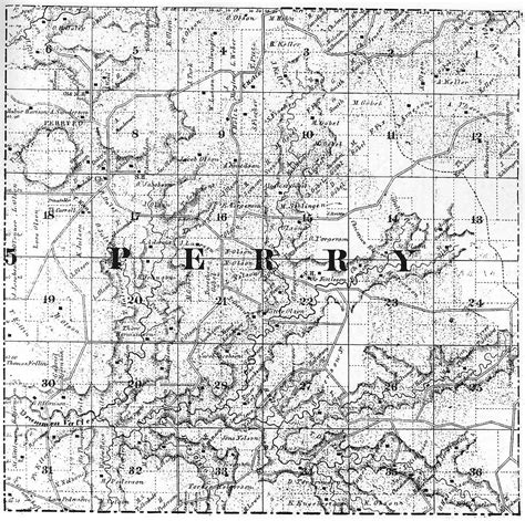 Maps Town Of Perry