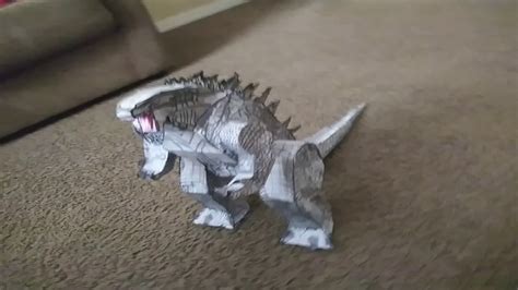 Godzilla 2014 3d Paper Creation Youtube