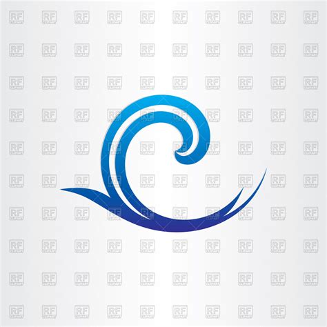 Blue Wave Icon At Collection Of Blue Wave Icon Free