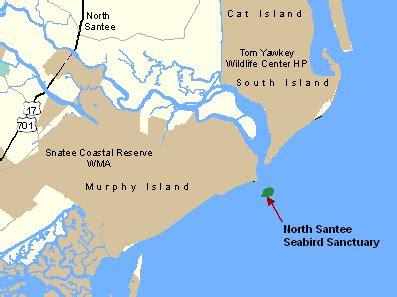 SCDNR Bird Sanctuaries