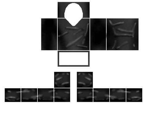 All Black Roblox Shirt Template