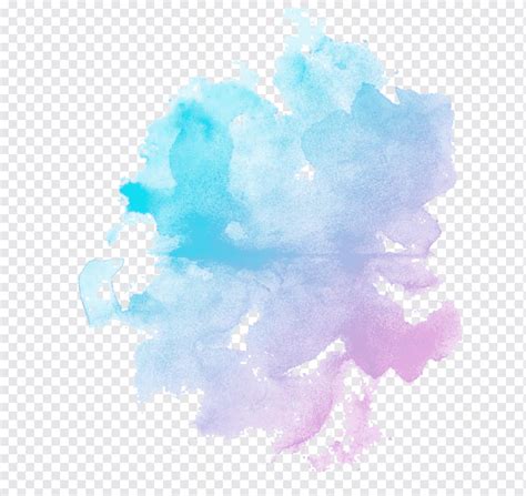 Blue Watercolor Material Watercolor Blue Purple Png PNGWing