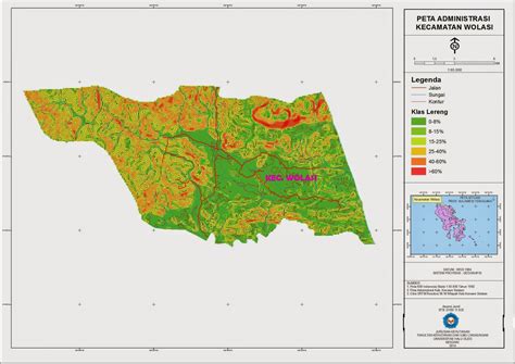 ASRAMI JAMIL KARST TENGGARA ASRAMI JAMIL PETA KONTUR KEC WOLASI KAB