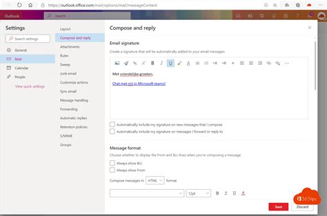 How To Change Email Signature In Outlook 365 Online Btfer